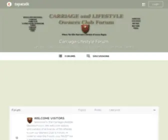 Carriage-Lifestyle-Owners.com(Carriage Lifestyle Owners) Screenshot