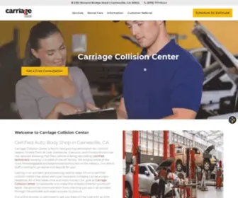 Carriagecollisioncenter.com(Carriage Collision Center) Screenshot