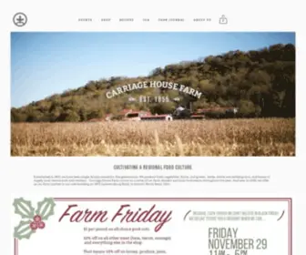 Carriagehousefarmllc.com(Carriage House Farm) Screenshot