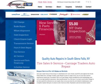 Carriagetradersautorepair.com(Home) Screenshot