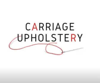 Carriageupholstery.com(We do more than just Auto Upholstery) Screenshot