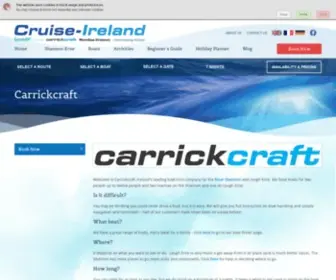 Carrickcraft.com(Cruise Ireland) Screenshot