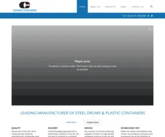 Carrickpackaging.co.uk(Carrick Packaging) Screenshot