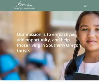 Carricofamilyfoundation.org(Carrico Family Foundation) Screenshot