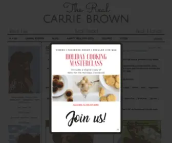 Carriebrown.com(Carrie Brown) Screenshot