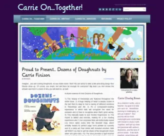 Carriecharleybrown.com(Carrie On...Together) Screenshot