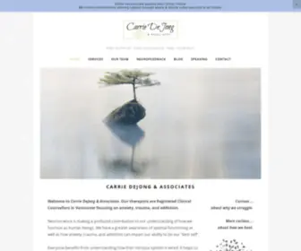 Carriedejong.com(Carrie DeJong & Associates) Screenshot