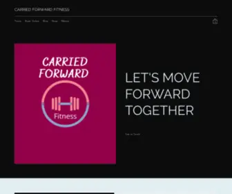 Carriedforwardfitness.com(Carried Forward Fitness) Screenshot