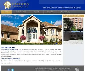 Carriedoyasociados.com(Carriedo y Asociados Inicio) Screenshot