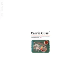 Carrieguss.com(Carrie Guss & Co) Screenshot