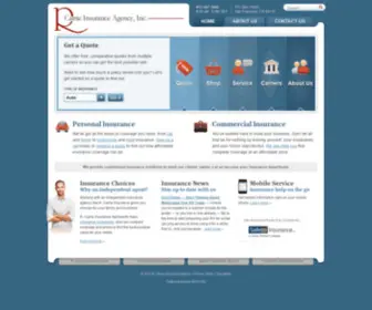 Carrieins.com(R. Carrie Insurance Agency) Screenshot