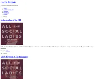 Carriekerpen.com(Carrie Kerpen) Screenshot