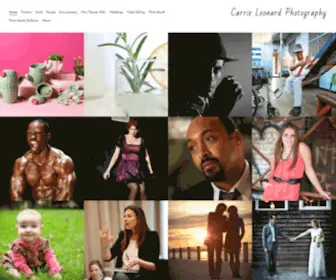 Carrieleonard.com(Carrie Leonard Photography) Screenshot