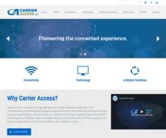 Carrieraccessinc.com(Carrier Access) Screenshot