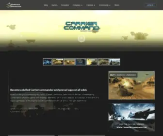 Carriercommand.com(CARRIER COMMAND 2) Screenshot