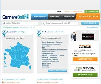 Carriereonline.com(Offres emplois) Screenshot