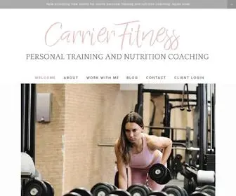 Carrierfitness.com(Carrier Fitness) Screenshot