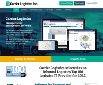 Carrierlogistics.com(Optimize Transportation Management With FACTS) Screenshot