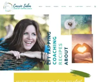 Carriesaba.com(Carrie Saba) Screenshot