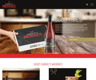 Carriesmerries.com(Find your next favorite bloody mary) Screenshot