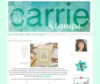 Carriestamps.com(My daily paper crafting diary. Creating with paper) Screenshot