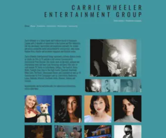 Carriewheelerentertainment.com(Carrie Wheeler Entertainment Group) Screenshot