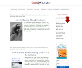 Carriewillard.com(Carrie Willard) Screenshot