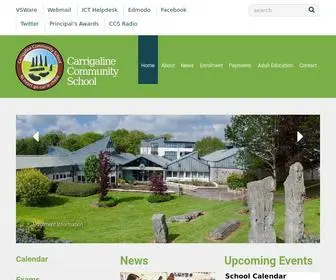 Carrigcs.ie(Carrigaline Community School) Screenshot