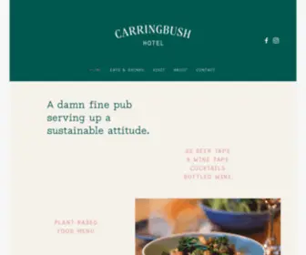 Carringbushhotel.com(Carringbush Hotel) Screenshot