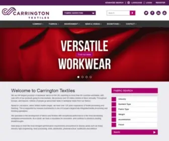 Carrington.co.uk(Carrington Textiles) Screenshot