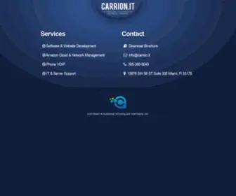 Carrion.it(IT Business Services) Screenshot