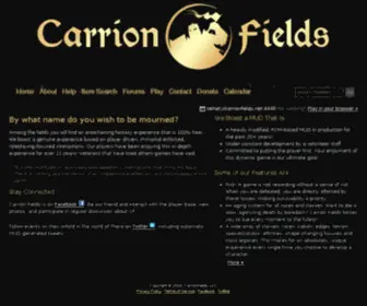 Carrionfields.com(Carrion Fields MUD) Screenshot