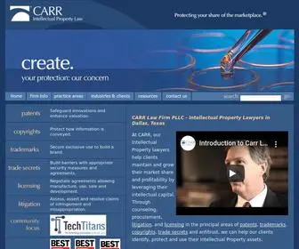 Carrip.com(Texas Intellectual Property Lawyers Patent Attorney Copyright Trademark Trade Secret) Screenshot