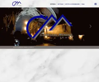 Carrizalm.com(Carrizal Mining) Screenshot
