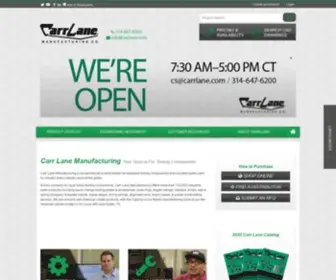 Carrlane.com(Carr lane mfg. co) Screenshot