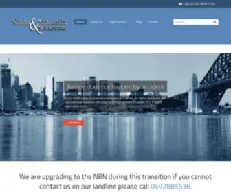 Carro.com.au(Carro & Associates Solicitors) Screenshot