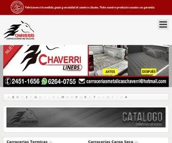 Carroceriasmetalicaschaverri.com(Carrocerías Metálicas Chaverri) Screenshot