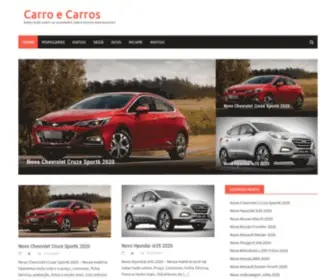 Carroecarros.com.br(Carro e Carros) Screenshot