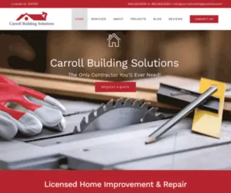 Carrollbuildingsolutions.com(Affordable Local Home/House Contractors Orange County CA) Screenshot