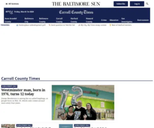 Carrollcountytimes.com(Carroll County Times) Screenshot