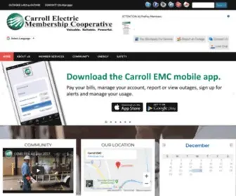 Carrollemc.com(Carroll EMC) Screenshot