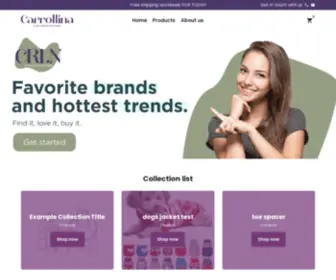 Carrollina.com(Carrollina) Screenshot