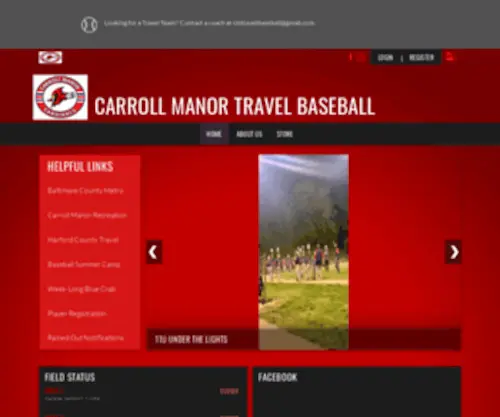 Carrollmanortravelbaseball.com(Carrollmanortravelbaseball) Screenshot