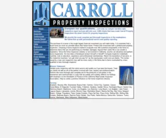 Carrollpropertyinspections.com(Home Inspection Inspector Torrance Redondo Beach Manhattan Beach Hermosa Beach Rancho Palos Verdes Palos Verdes Estates Los Angeles Rolling Hills Estates Long Beach El Segundo) Screenshot