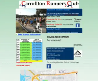 Carrolltonrunners.com(Carrollton Runners Club) Screenshot