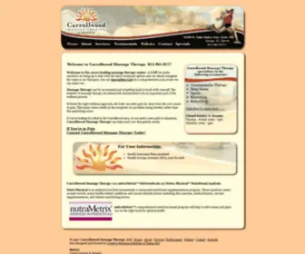 Carrollwood-Massage.com(Carrollwood Massage Therapy Tampa) Screenshot