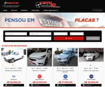 Carronota10.com.br(Comprar carros em Santa Cruz do Sul) Screenshot
