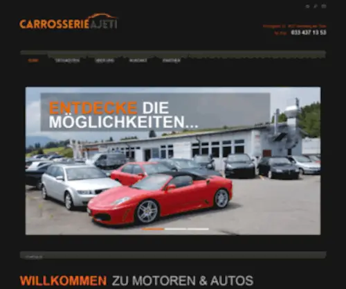 Carrosserie-Ajeti.ch(Carrosserie Ajeti) Screenshot