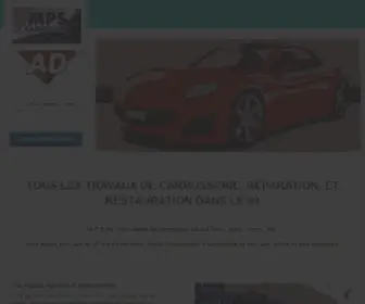 Carrosserie-MPS.fr(Carrosserie Ile de France) Screenshot