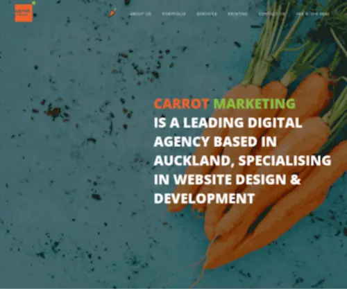 Carrotmarketing.co.nz(Carrot Marketing) Screenshot